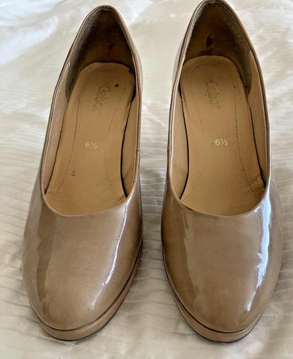 GABOR Women's Platform Beige High Heels, US Shoe Size: 9.5 - EU 40 - UK 7.5  | eBay