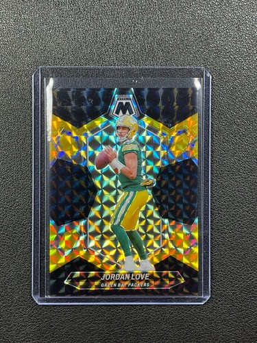 JORDAN LOVE 2024 PANINI MOSAIC 78 CHOICE FUSION BLACK GOLD PRIZM 2/8