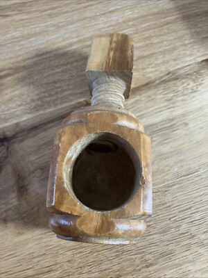 Vintage Stil Holz Nussknacker Handgerät 4'' Weihnachten