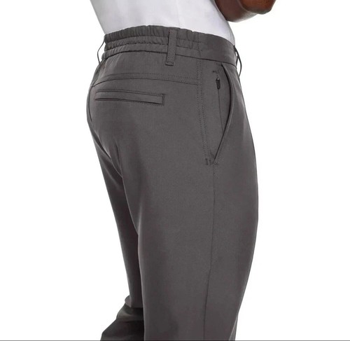 Marc New York Mens Commuter Slim Fit 4 Way Stretch Pants Size: 36x29 Gray - Picture 3 of 7