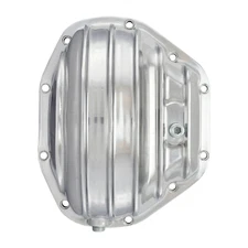Rear Differential Cover, Dana 80 10 Bolt Polished Aluminum Fits Chevy Ford Dodge