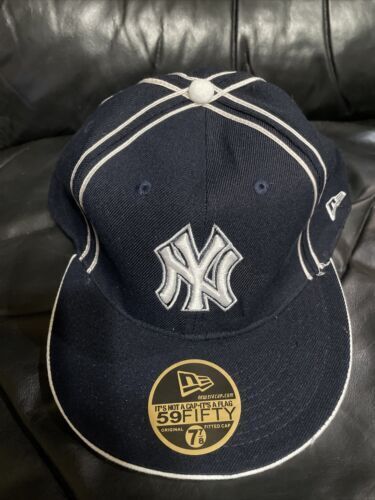NEW ERA × AURALEE × KITH Cap 7 3 8 Wool NVY Solid Color Men NEW ERA × AURALEE × KITH Cap 7 3 8 Wool NVY Solid Color Men