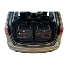 KJUST 5 Taschen Kofferraum Set spez. für SEAT ALHAMBRA (710, 711) schwarz NEU