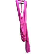 John Zack Pink Backless Short Dress Party Occasional Size S/M 