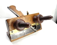 Antique Vintage Screw Adjust Woodworking Plane by H. WELLS Williamsburg