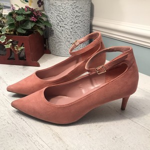 wide fit pink kitten heels
