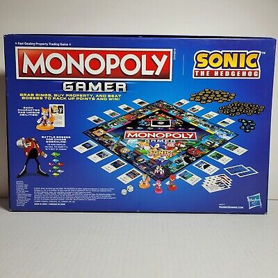 Monopoly Gamer Sonic The Hedgehog Edition Board Game 