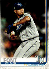 2019 Topps Series 2 Base #429 Wilmer Font Tampa Bay rays