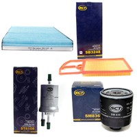Filter Set SCT Kraftstoff- ÖL- Luft- Innenraum- FüR VW New Beetle 1.4 75 PS