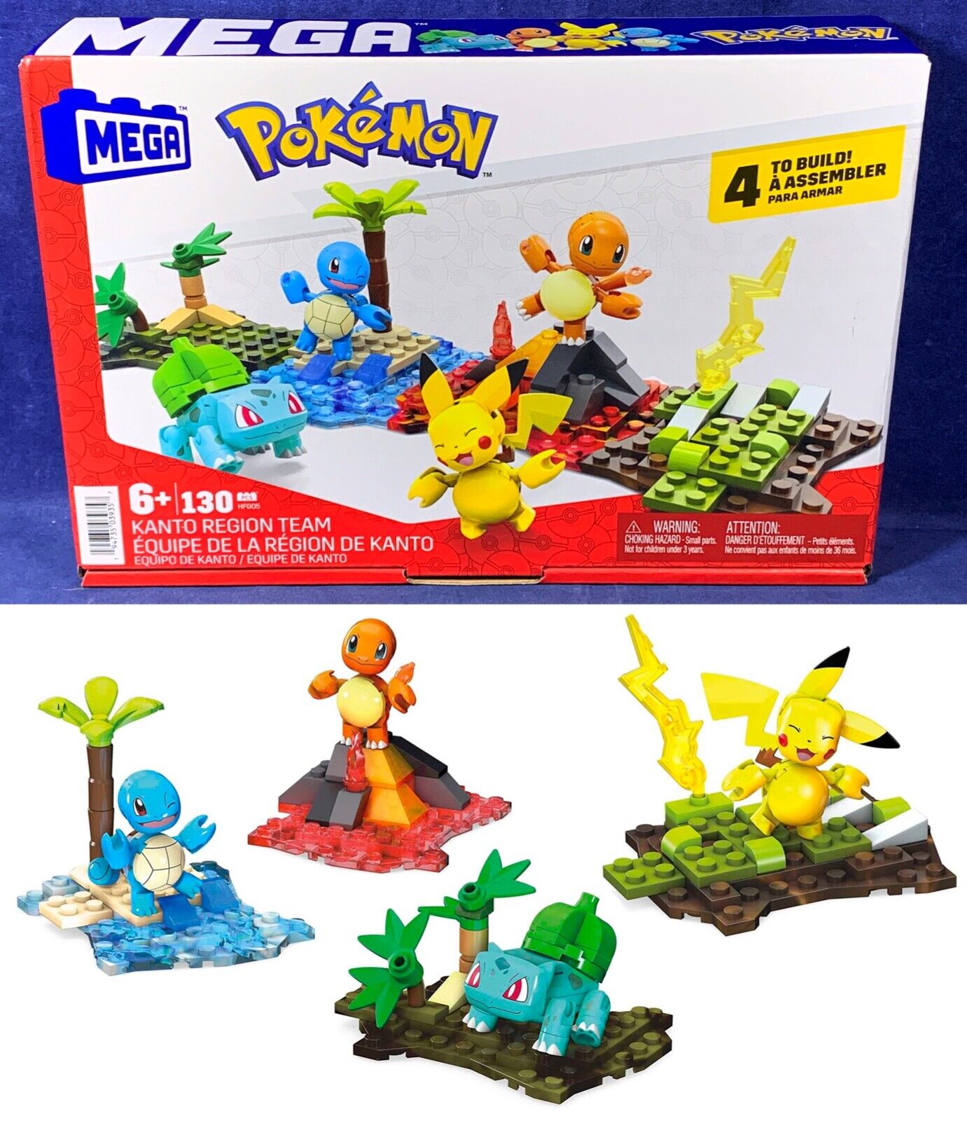 Mega Construx Pokémon Kanto Region Team — Boing! Toy Shop