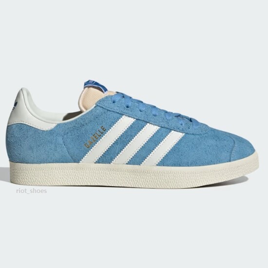 Кроссовки Adidas Gazelle из замши светло-голубого цвета - IF9653 Expeditedship