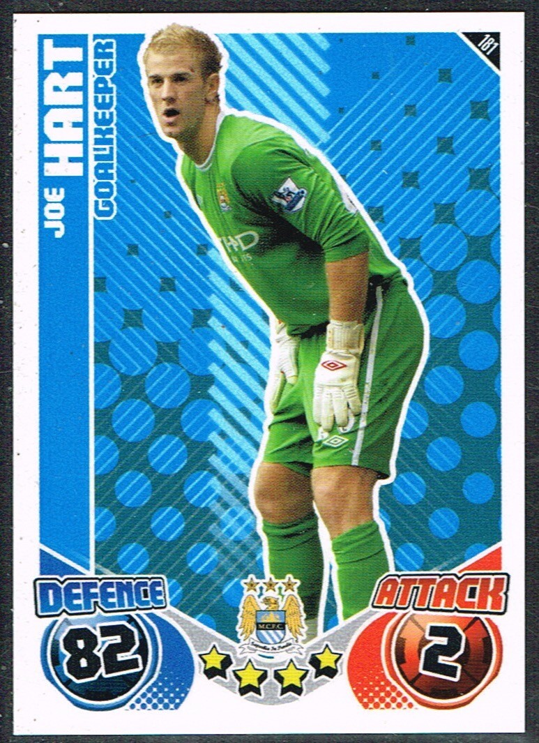 Topps MATCH ATTAX 2010-11 ☆ PREMIER LEAGUE ☆ Football Cards #181