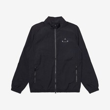 Men's S M L Nike Air Jordan Jacket Black Zip Engineered Windbreaker Water Repel
