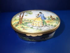 Vintage Halcyon Enamel The Day-dream 452/500 by appointment to Queen Elizabeth