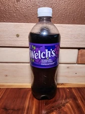 Welch's Sparkling Grape Soda 20oz Bottle Brand New