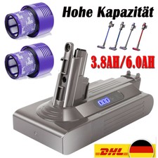 25.2V 6000mAh V10 Akku SV12 Ersatzakku für D...