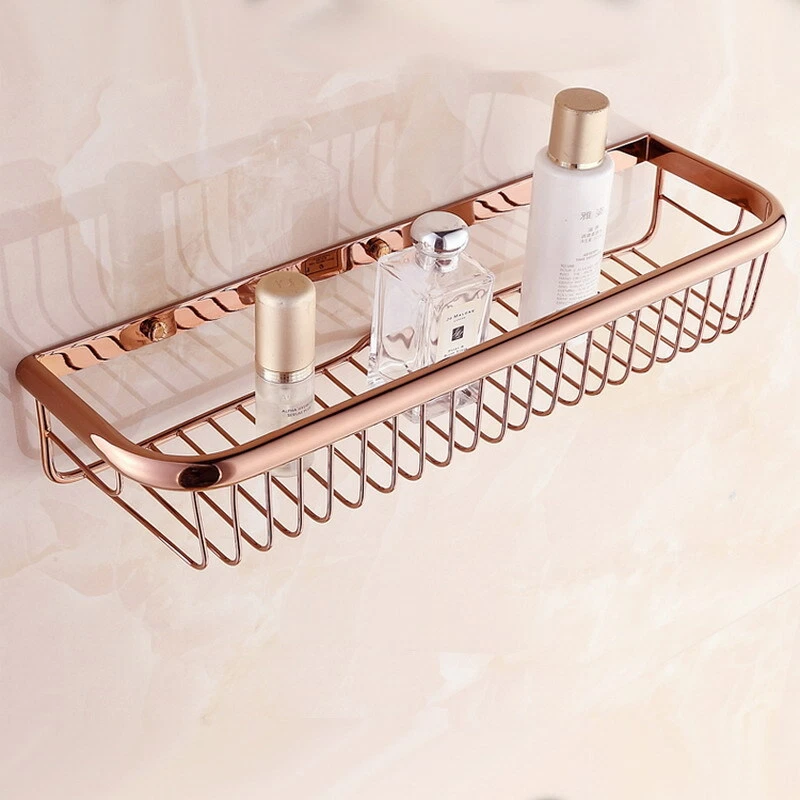 Rose gold shower caddy outlet