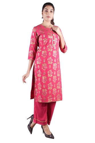 indian women kurta dress set Long Kurti 