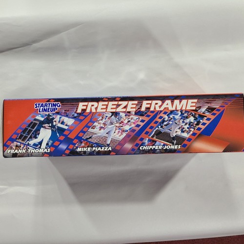 1997 Kenner Starting Lineup MLB Freeze Frame Atlanta Braves Chipper Jones Figure - Picture 3 of 10