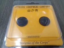 USMC Insignia Buttons Officers’ Equipment Company  SCREW POSTS BLACK NEW