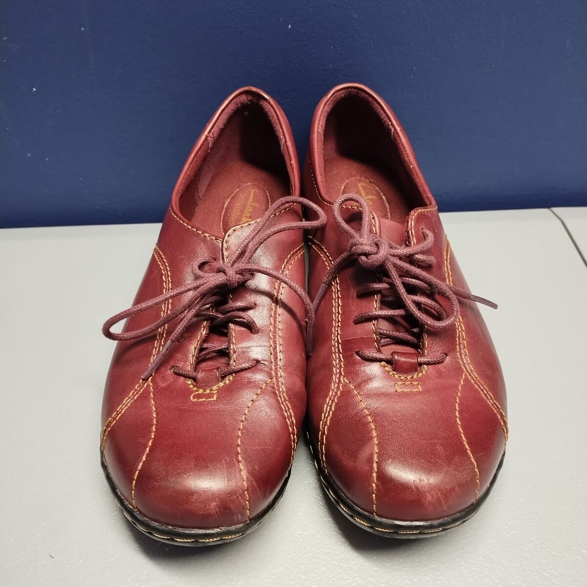 Clarks レザー ハイカットブーツ 紺茶 赤靴紐 楽天市場】クラークス ワラビー（靴ひも｜靴ケア用品