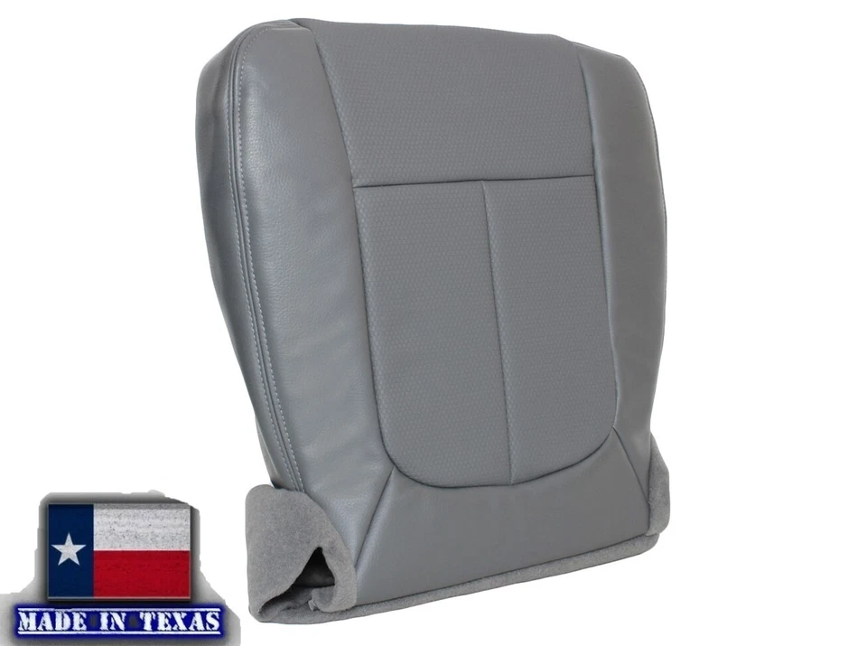 Cubierta de asiento inferior de vinilo gris para camión de trabajo Ford F250 F350 F450 F550 XL 11-16 Foto 2 de 4