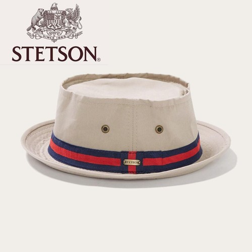 Genuine US Stetson Fairway Pork Pie Bucket Hat LARGE Bob Mortimer Gone