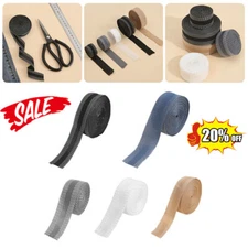 5M Iron on Hemming Tape Adhesive Fabric Fusing Roll for Work Clothes and Jeans