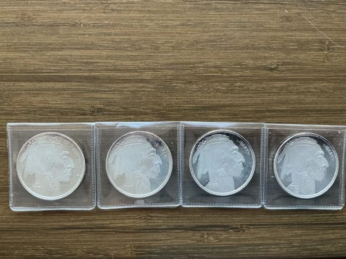 Uncirculated Buffalo 1 oz .999 Silver Round