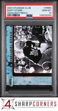 2001 STADIUM CLUB HIGHLIGHT REELS #HRBS BART STARR HOF POP 2 PSA 10