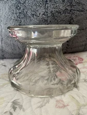 VINTAGE INDIANA GLASS COLONIAL PANEL 7115 PUNCH BOWL BASE ONLY 1960'S