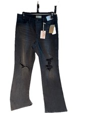 NEW WITH 89 TAGS WOMENS BLACK JEANS BY JESSICA SIMPSON SIZE 29