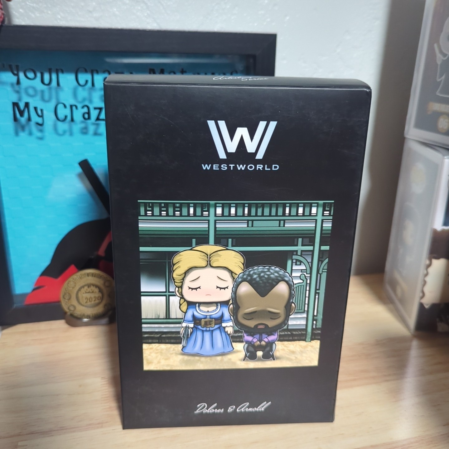 Caja de botín serie artista Dolores y Arnold de Westworld