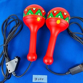 Samba de Amigo Maracas Controller Game Set HK-0378 Sega Dreamcast Japan