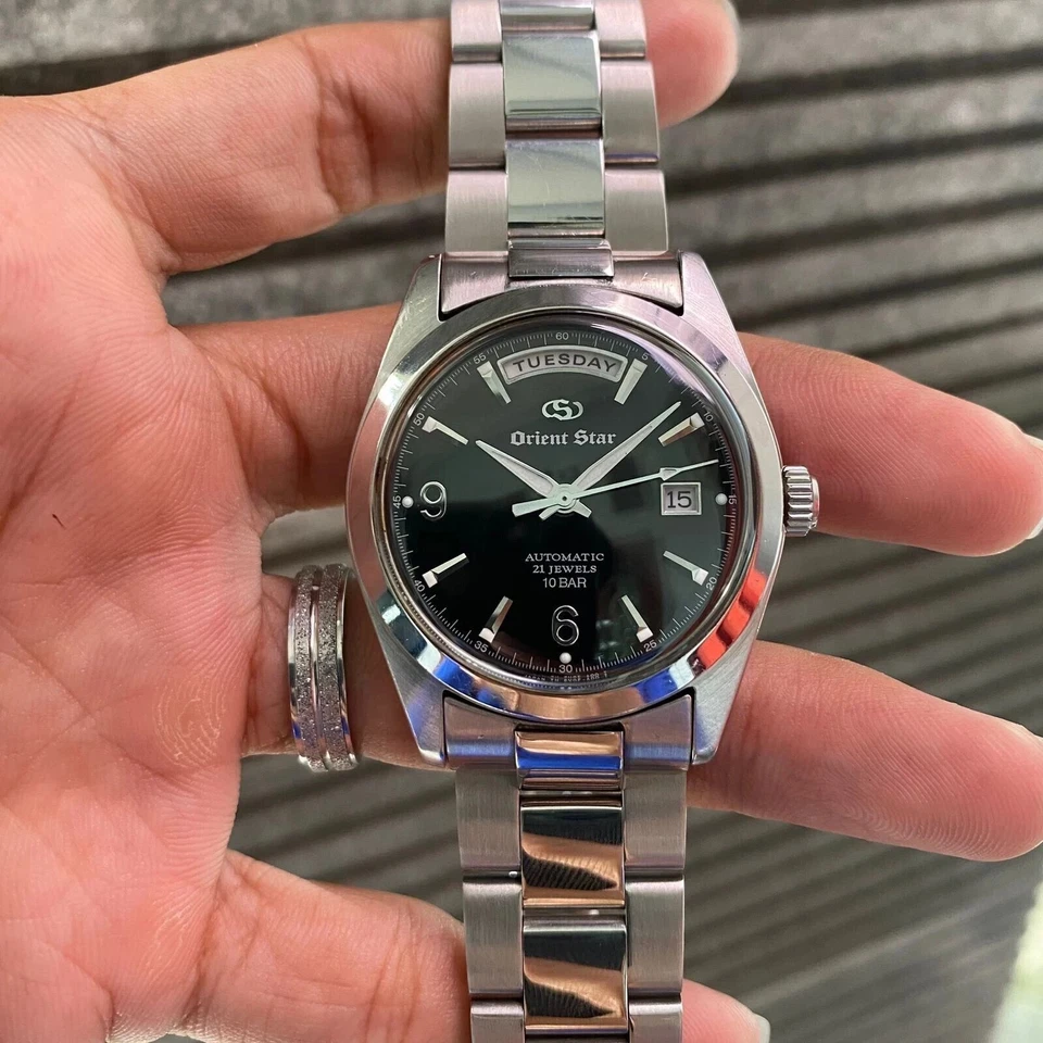 RARE ORIENT Star President EV0F-C0 Day Date Black Dial - Orient Star Explorer - Image 4 of 4