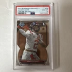 2022 Bowman University Jaxson Dart PSA 10 Rookie Giants Ole Miss