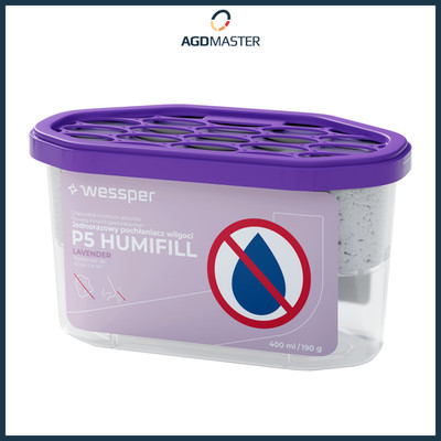 Raumentfeuchter Nachfüllpack 400ml Lavendelduft Wessper P5 Humifill