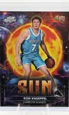 2025-26 Topps Cosmic Chrome Kon Knueppel RC Planetary Pursuit SUN SP SSP Hornets