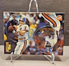 John Elway 1995 Classic Pro Line Pogs  Shannon Sharpe C-7  Denver Broncos NFL
