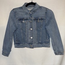 Old Navy Kids Size 8 Light/Medium Wash Denim Jean Jacket
