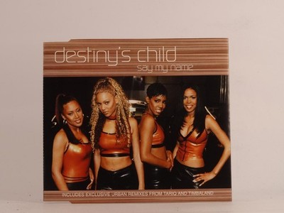 DESTINY'S CHILD SAY MY NAME (F74) 3 Track CD Single including Picture Sleeve COL