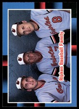 Billy Ripken  Cal Ripken Sr.  Cal Ripken Jr. 1988 Donruss #625 Orioles
