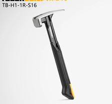 16oz Smooth Face Rip Hammer Steel Construction Tool for DIY Carpentry