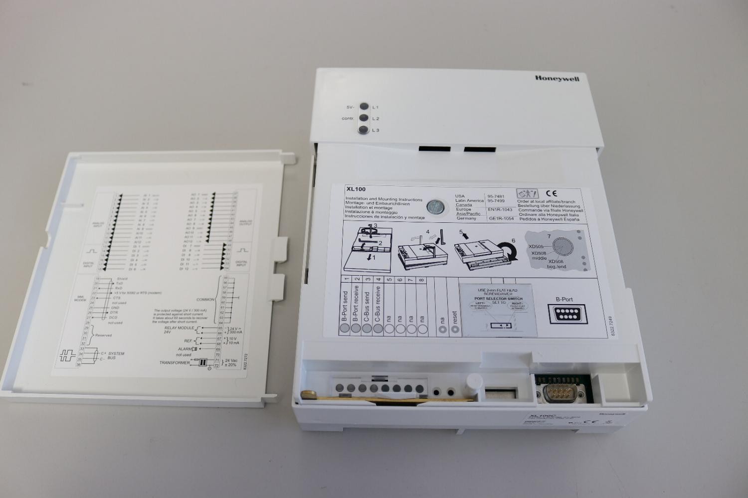 Honeywell XL100C XL 100 C Excel 100C C-Bus Modem Interface Controller Building