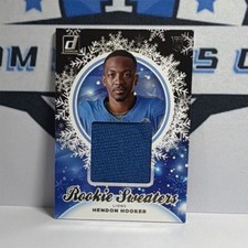 Rookie Sweaters MEM 2023 Panini Donruss HS-HHO Hendon Hooker Lions NFL