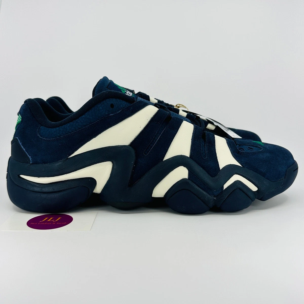Hoop York City x adidas Crazy 8 Low Legend Ink Off White for Sale