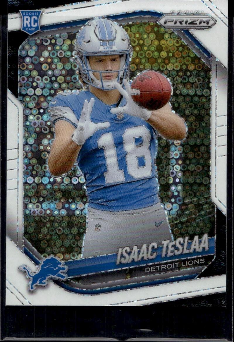 Isaac TeSlaa Panini Prizm #316 White Disco