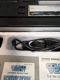 Coleco ColecoVision (Model 2400) Video Game System - Black Complete