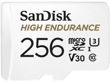 SanDisk High Endurance 256 GB Class 10/UHS-I U3 microSDXC sdsqqnr-256g-gn6ia