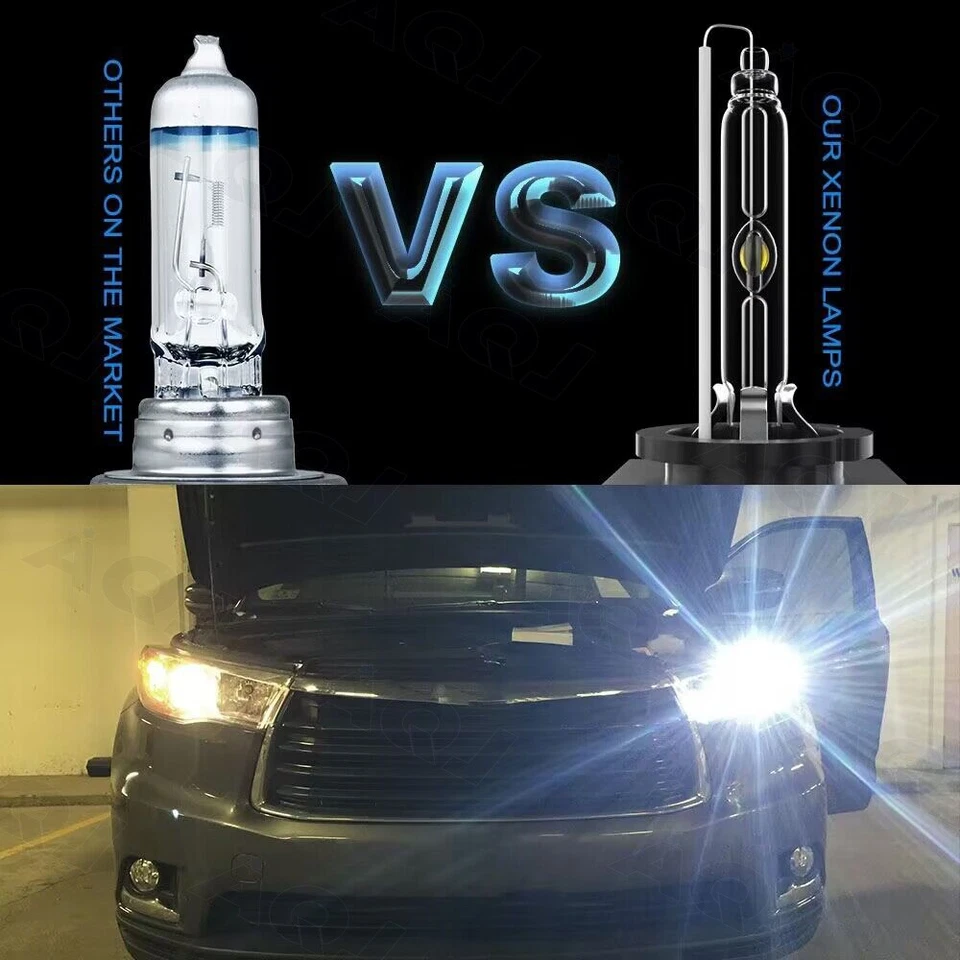 4x LED HID Headlight Hi/Lo+Fog Light Bulbs kit For BMW 550i GT xDrive 2012-2017 Foto 2 de 4